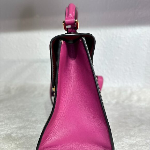 Gucci GG Logo Supreme With Top Handle Padlock Shoulder Bag Crossbody - Picture 3 of 9